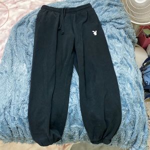 PLAYBOY by Pacsun black joggers